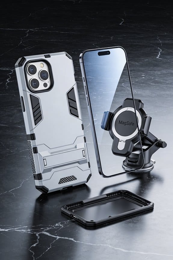flat magnetic phone mount